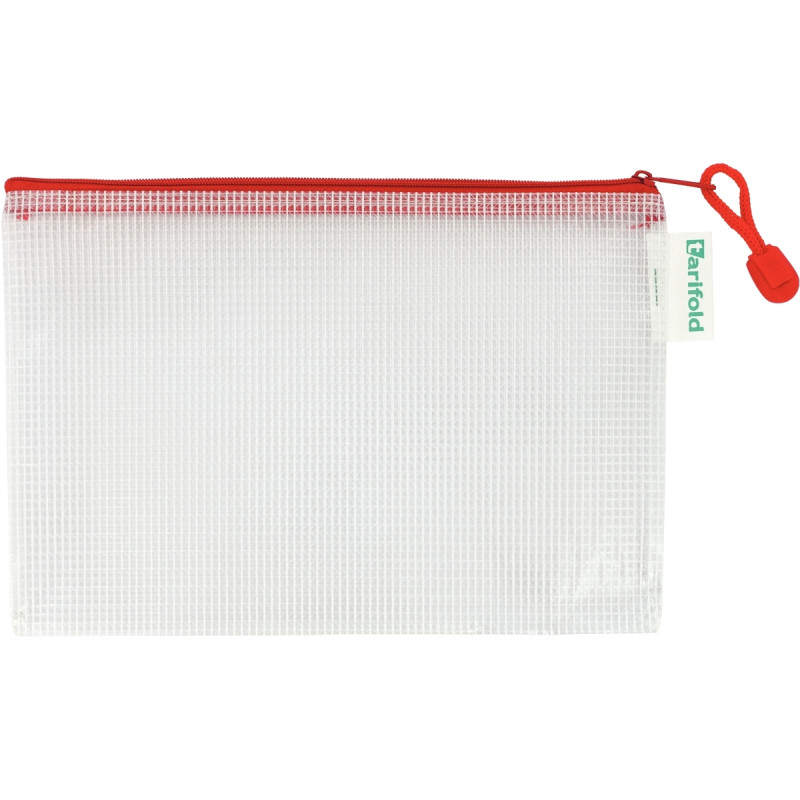Pochette fourre-tout 235x165mm rouge