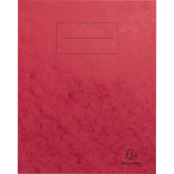 Lot de 10 protège-cahiers grands rabats en carte lustrée, pour format