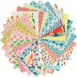 Pochette de 60 feuilles origami format 20 x 20 cm nippon