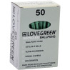 Boite de 50 stylos Lovegreen vert