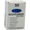 Boîte de 50 stylos bille Lovegreen bleu
