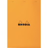 Bloc de bureau agrafé RHODIA 80 feuilles, format A4, quadrillé 5x5, pa