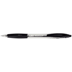 Stylo Atlantis rétractable noir