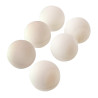 Lot de 6 balles de ping-pong