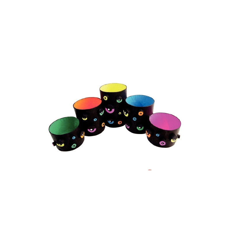 Pochette de 8 marqueurs Posca pointe fine ogive assortis