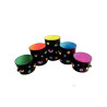 Pochette de 8 marqueurs Posca pointe fine ogive assortis