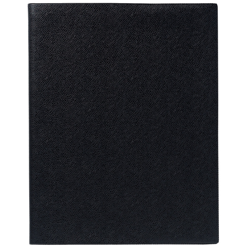 Agenda semainier spirale 21x27cm noir