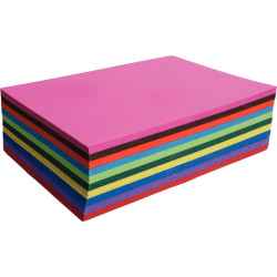 Paquet de 100 feuilles de papier couleur recyclé format A4 210g
