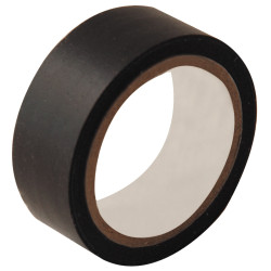 Rouleau adhésif toilé 19mmx2,7m coloris noir - Pour tous travaux de ré