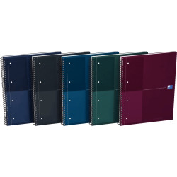 Cahier à reliure intégrale NOTEBOOK Collector format A4+ ligné 6 mm, 1