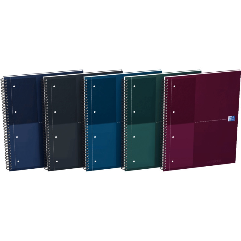 Cahier à reliure intégrale NOTEBOOK Collector format A4+ ligné 6 mm, 1