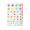 Pochette 624 gommettes étoiles couleur peps