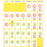 Calendrier magnétique à construire