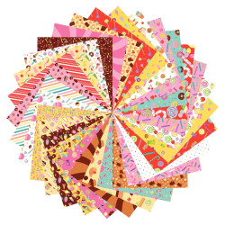 Pochette de 61 feuilles origami sweets 70grammes