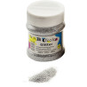 Shaker de paillettes biodégradables 100grammes coloris argent