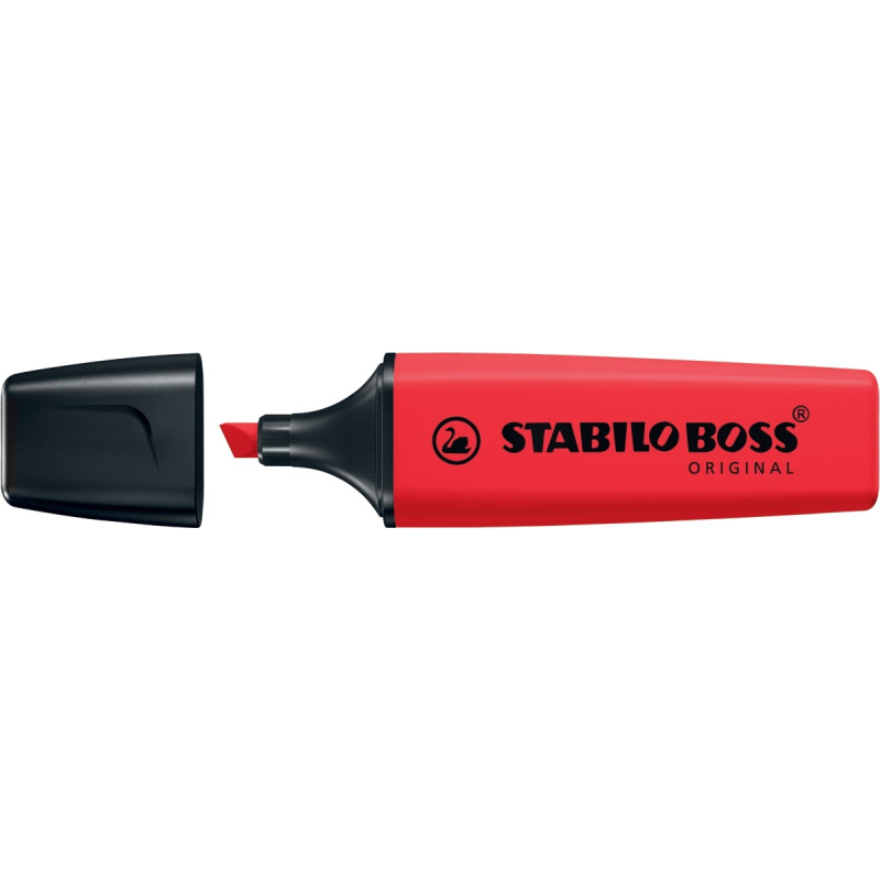 Surligneur Boss vrai rouge
