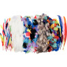 Sac de 1000 plumes assorties - environ 110grammes