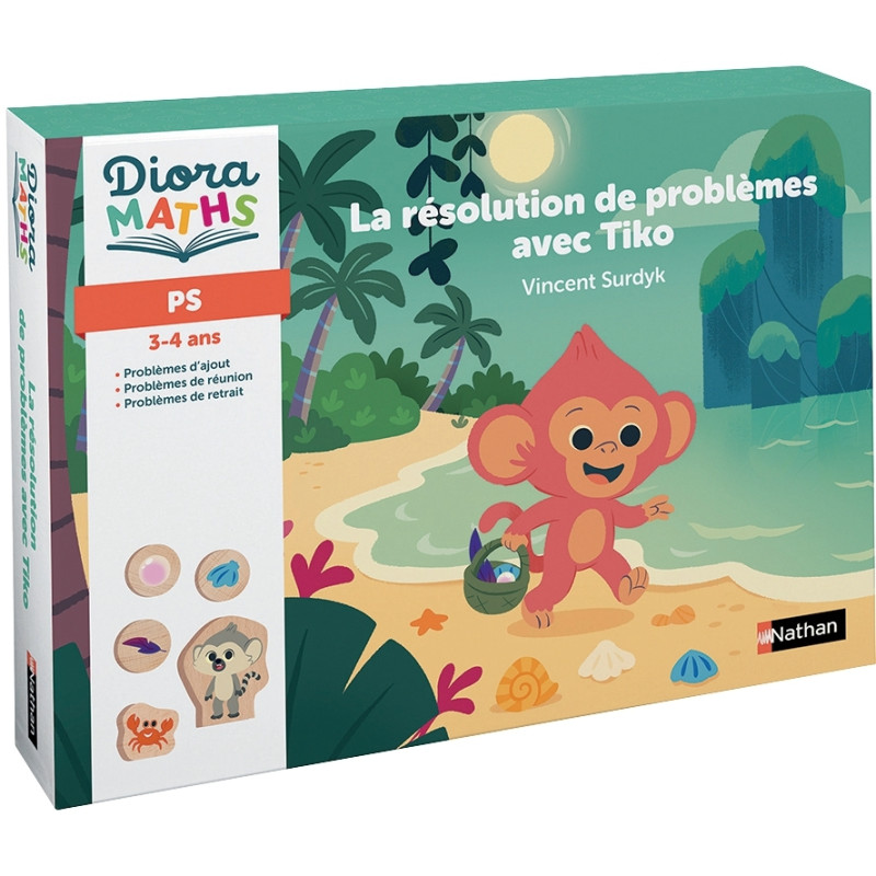 Atelier DIORAMATHS, résolution de problèmes avec Tiko