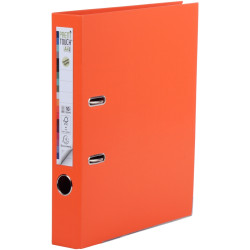 Classeur à levier PREM'TOUCH format A4+, dos 5 cm, orange