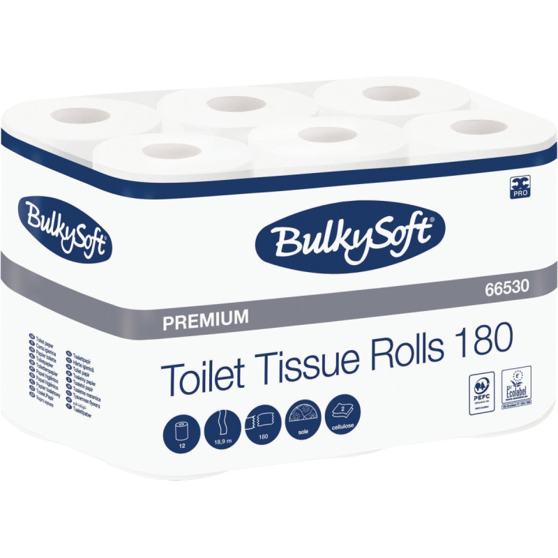 Lot de 96 rouleaux de papier hygiénique 2 plis