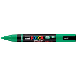 Marqueur Posca pointe moyenne Brush vert foncé