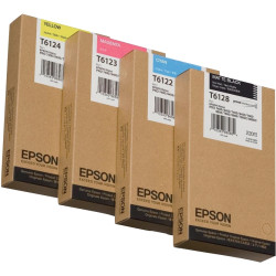 Epson cartouche jet d'encre photo magenta authentique (T612300)