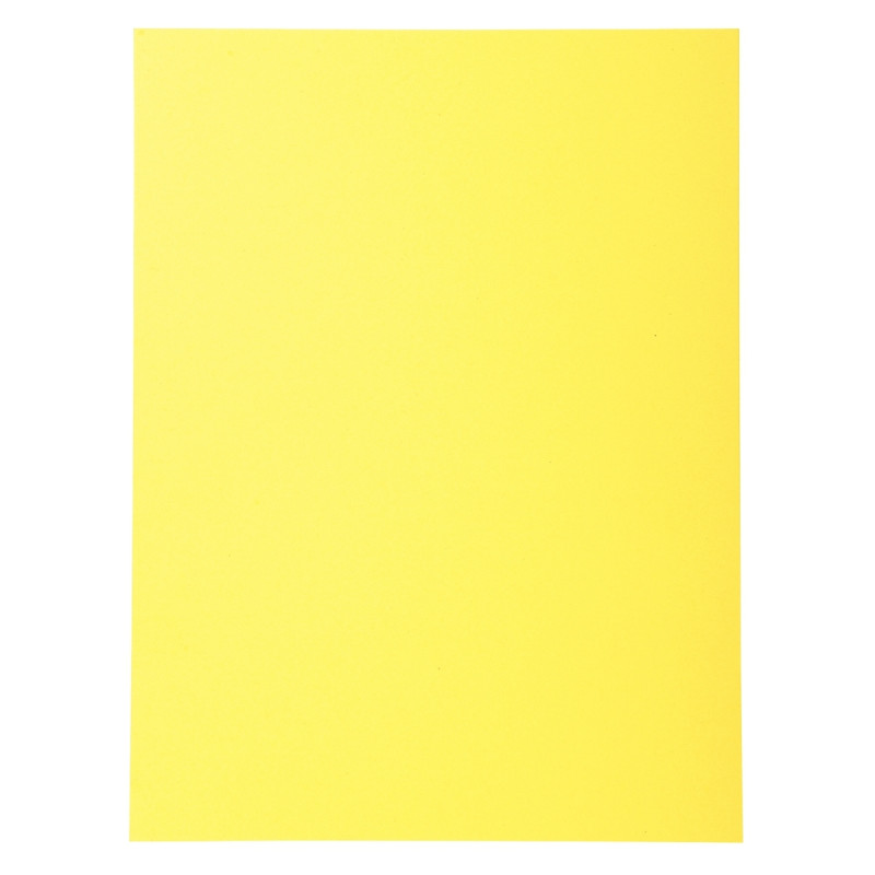 Paquet de 100 chemises 170g FOREVER format 24x32 cm, jaune