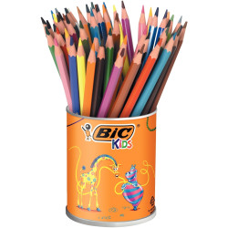 Pot de 60 crayons de couleur Évolution assortis