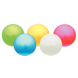 Lot de 5 ballons d'éveil diamètre 18cm pastel