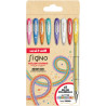 Pochette de 8 stylos gel Signo pailletés