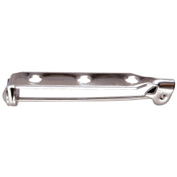 Sachet de 20 attaches broche à coller ou à coudre argent longueur 32 m