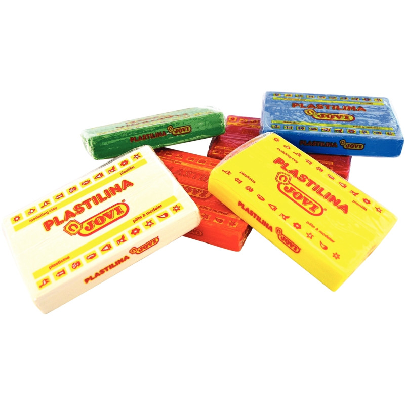 Boîte de 15 pains de 350 grammes de pâte à modeler Plastilina couleurs