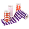 Lot de 4 rouleaux de maxi gommettes adhésives rondes diamètre 20 mm, c