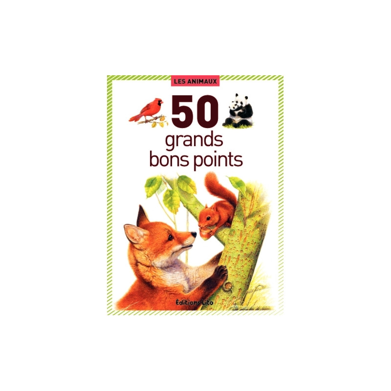 Boite de 50 grandes images Les animaux