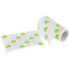 Rouleau de 900 gommettes adhésives cœurs diamètre 20 mm couleurs assor