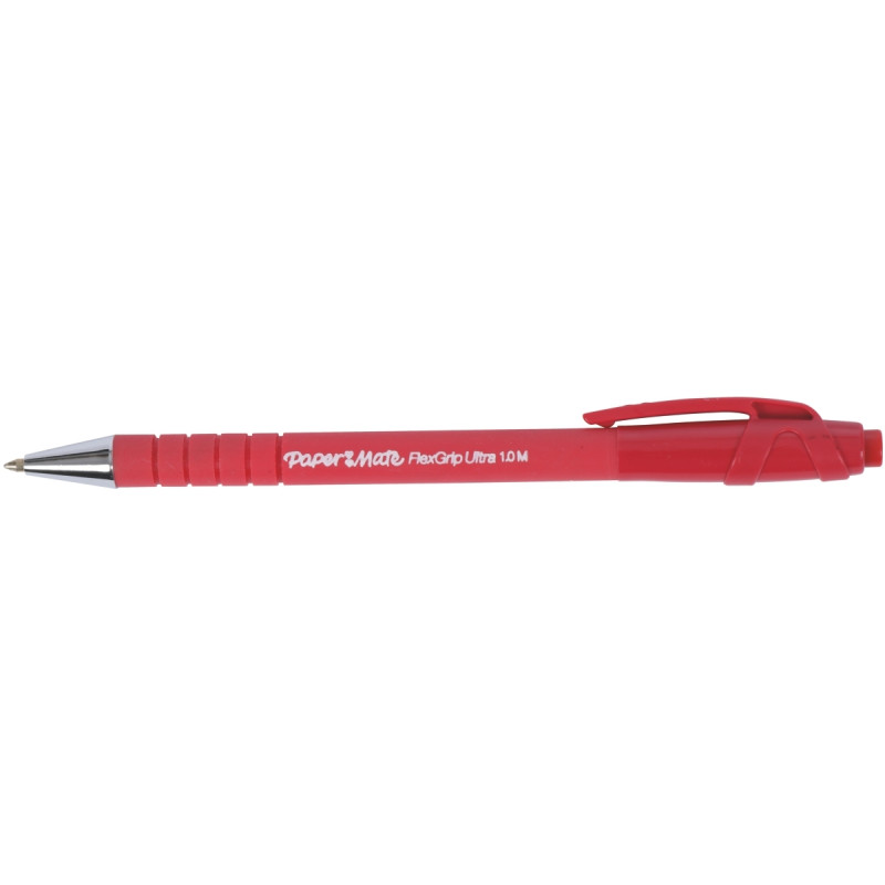 Stylo bille Flexgrip Ultra rouge