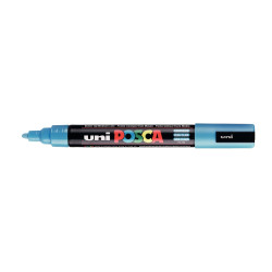 Marqueur Posca pointe moyenne ogive bleu clair