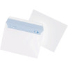 Boite de 500 enveloppes blanches 114x162mm 80g autocollante