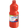 Flacon de 1L de gouache liquide GIOTTO coloris rouge vermillon