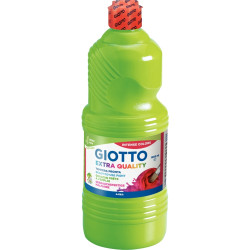 Flacon de 1L de gouache liquide GIOTTO coloris vert printemps