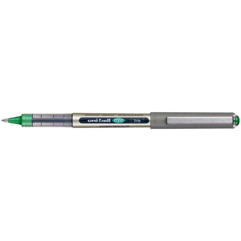 Roller Uniball Eye UB157E pointe moyenne vert
