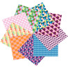 Pochette de 60 feuilles Origami Geometric format 20 x 20 cm