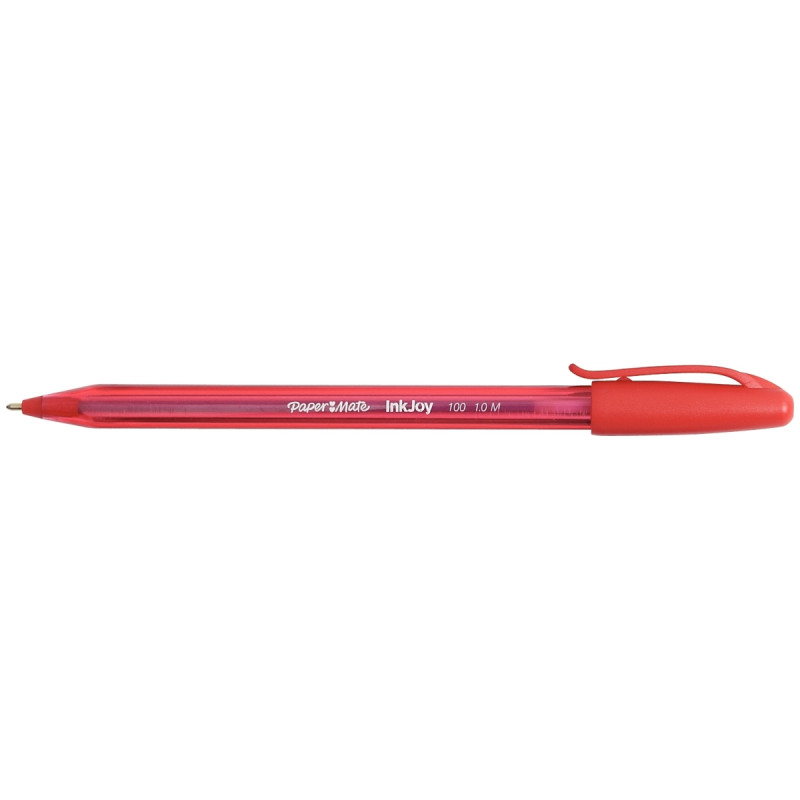 Stylo bille InkJoy100 pointe moyenne rouge