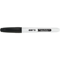 Marqueur tableau blanc pointe ogive noir