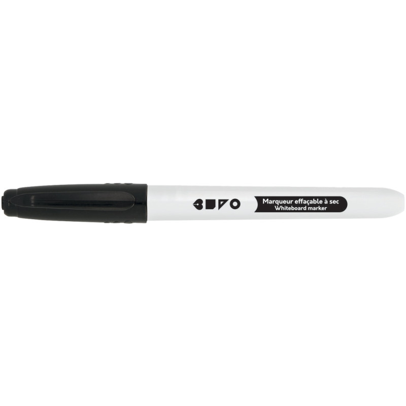 Marqueur tableau blanc pointe ogive noir