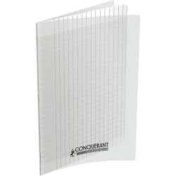 Piqûre 96 pages CONQUERANT, 24x32 cm, seyès 2,5 mm agrandi, papier 90g