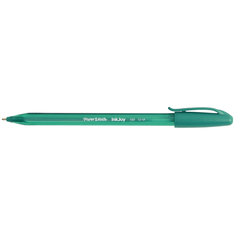 Stylo bille InkJoy100 pointe moyenne vert