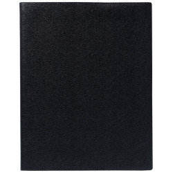 Agenda semainier Ministre spirale noir