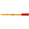 Boîte de 50 stylos bille Micron pointe fine rouge