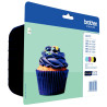 Brother CUPCAKE lot 4 cartouches jet d'encre noire, cyan, magenta, jau